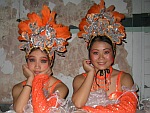 two thai dancers