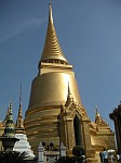 Golden tower from the royal grand palace