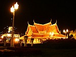 temple by night